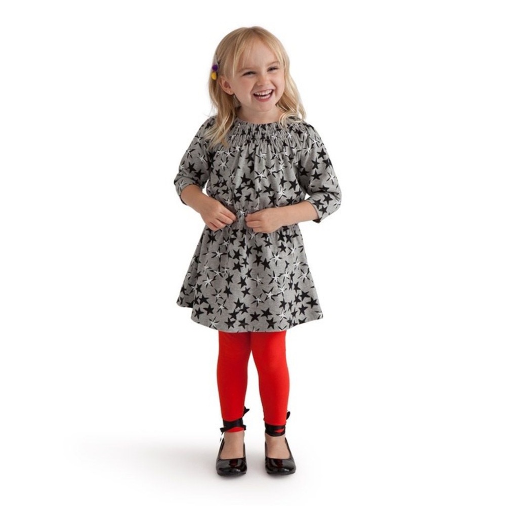 Tea Collection Super star smocked dress